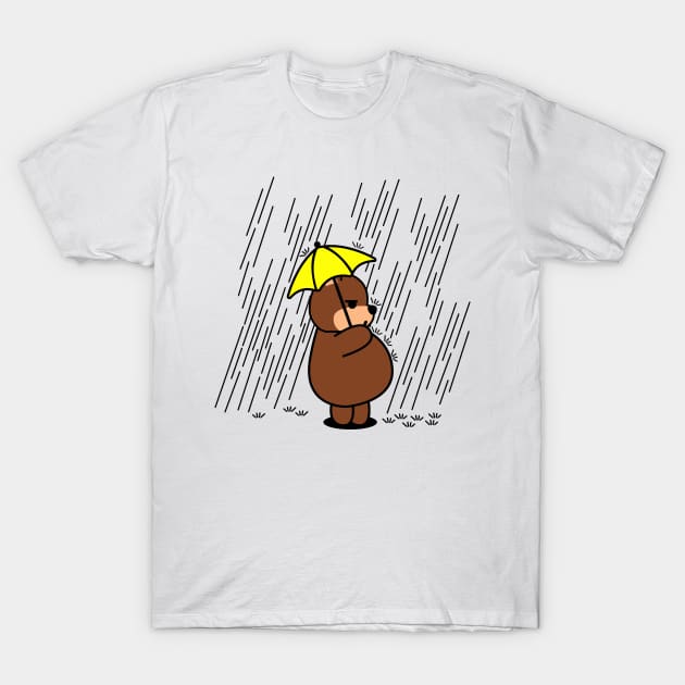 Bad Day Bear T-Shirt by LuisP96